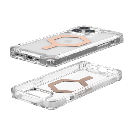 UAG Plyo MagSafe case for iPhone 15 Pro Max - transparent and pearl