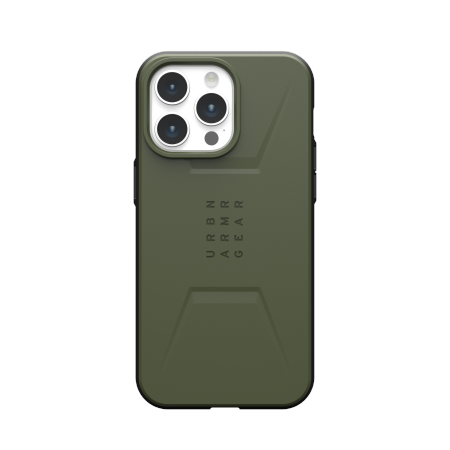 UAG Civilian MagSafe case for iPhone 15 Pro Max - green