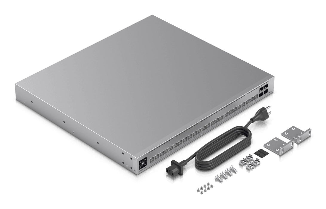 Ubiquiti UniFi Pro HD 24 PoE Managed L2/L3 2.5G Ethernet (100/1000/2500) Power over Ethernet (PoE) 1U Grey