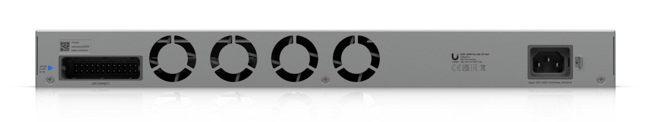 Ubiquiti UniFi Pro XG 10 PoE Managed L2/L3 10G Ethernet (100/1000/10000) Power over Ethernet (PoE) 1U Grey
