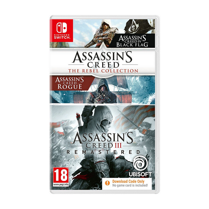 Game Compilation AC Rebel & AC3 - Code in Box (NSW)