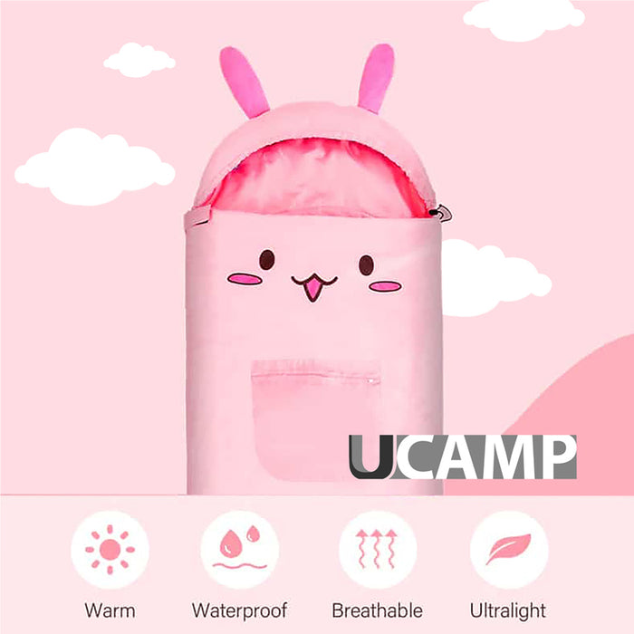 CHILDREN'S SLEEPING BAG 190X65CM UCAMP HD-10416