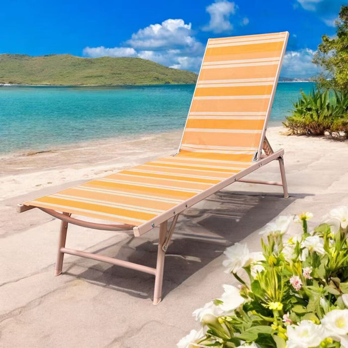 GARDEN CHAIR 180X56X89CM 5-POSITION UCAMP HD-10922