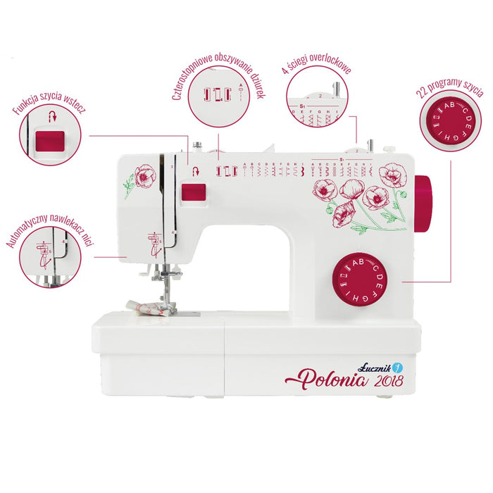 POLONIA 2018 Sewing machine  mechanical Łucznik