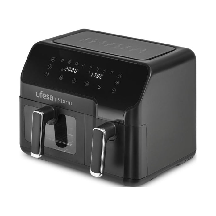 Healthy cooking appliance UFESA STORM 5.5L + 3.5L TIMER, BLACK