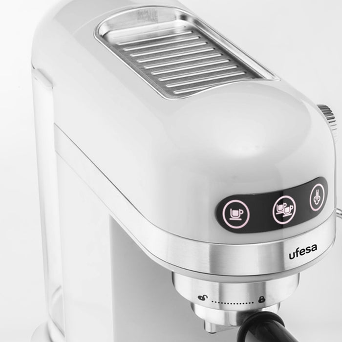 Coffee machine UFESA PALERMO WHITE 1.40 ml, 20.00 bar