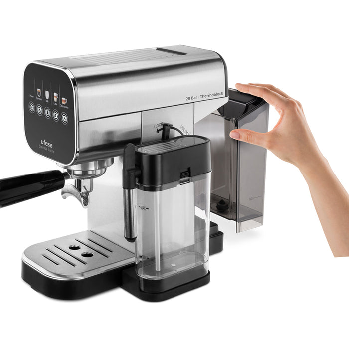 Coffee machine UFESA SIENNA LATTE 900.00 ml, AUTOMATIC CAPPUCCINO SYSTEM, 20.00 bar