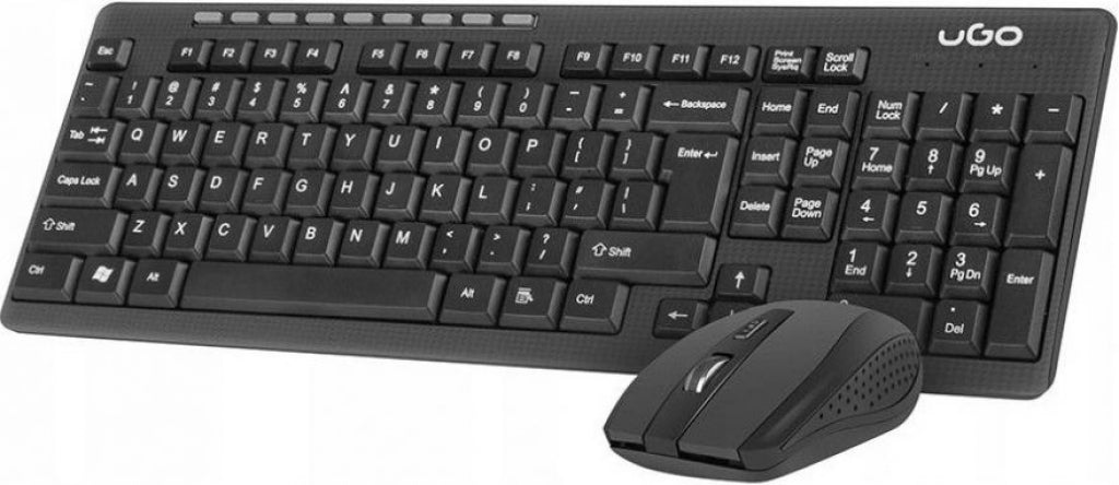 Keyboard and mouse UGO ETNA CW110 US LAYOUT UZB-1439