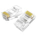 Ugreen 10x plug plug coupler end RJ45 8P8C Cat 6 transparent (50961) - Network cables<<<HurtelXML