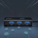 Ugreen 20265 USB-A / RJ45 1000 Mbps HUB 3x USB 3.0 network adapter - black - USB hubs<<<HurtelXML