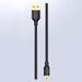 Ugreen 5 pin gold-plated USB cable - mini USB 0.5m black (US132) - Cell phone cables<<<HurtelXML