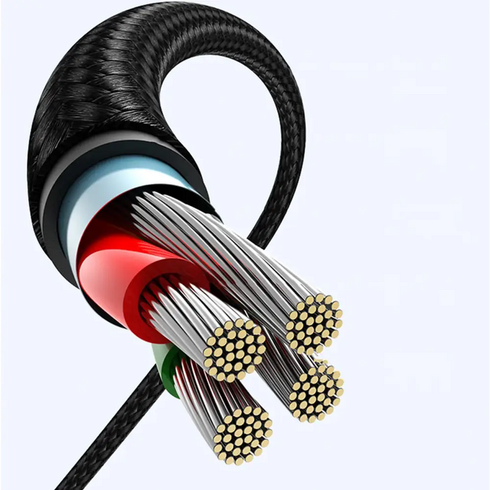 Ugreen 90° angled cable USB C - USB 2.0 480Mbps 3A 3m black (US176) - Cell phone cables<<<HurtelXML