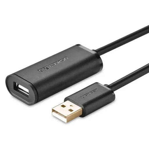 Ugreen active cable USB 2.0 extension cable 480 Mbps 5 m black (US121 10319) - Cell phone cables<<<HurtelXML