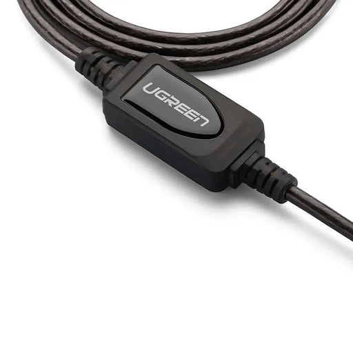 Ugreen active cable USB 2.0 extension cable 480 Mbps 5 m black (US121 10319) - Cell phone cables<<<HurtelXML