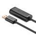 Ugreen active cable USB 2.0 extension cable 480 Mbps 5 m black (US121 10319) - Cell phone cables<<<HurtelXML
