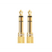 Ugreen adapter 3.5 mm mini jack to 6.3 mm jack adapter gold (20503) - Audio adapters<<<HurtelXML&&&Слушалки с