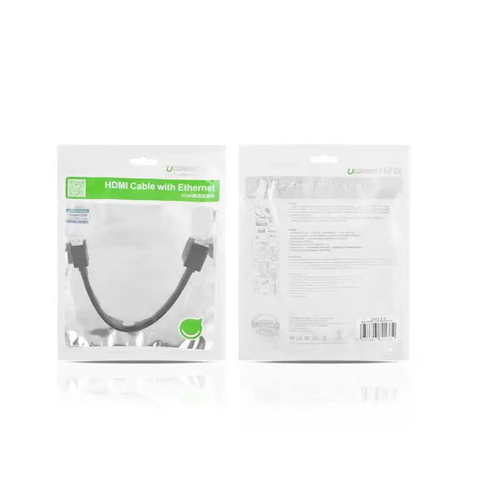 Ugreen adapter cable HDMI (female) - mini HDMI (male) 4K 60 Hz Ethernet HEC ARC audio 32 channels 22 cm black (20137)