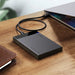 Ugreen adapter enclosure for SATA 2.5’’ 6TB drive USB-C 3.0 black (US221) - Disk adapters<<<HurtelXML