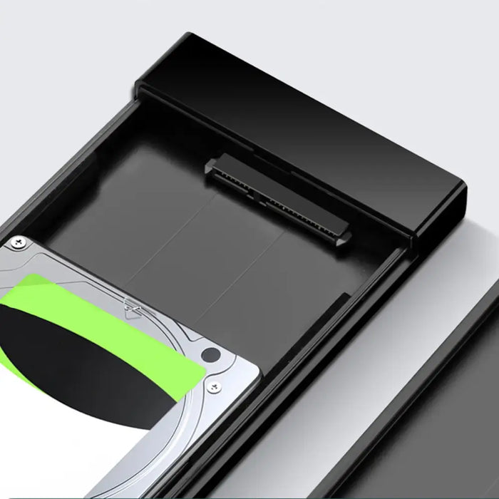 Ugreen adapter enclosure for SATA 2.5’’ 6TB drive USB-C 3.0 black (US221) - Disk adapters<<<HurtelXML