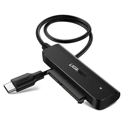 Ugreen adapter HDD SSD 2.5’’ SATA III 3.0 - USB Type C 3.2 Gen 1 (SuperSpeed USB 5 Gbps) black (70610 CM321) - Disk