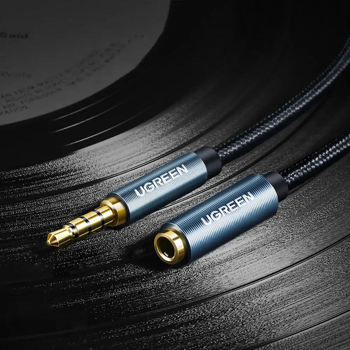 Ugreen adapter mini jack 3.5mm 0.5m blue (AV118) - Audio cables<<<HurtelXML