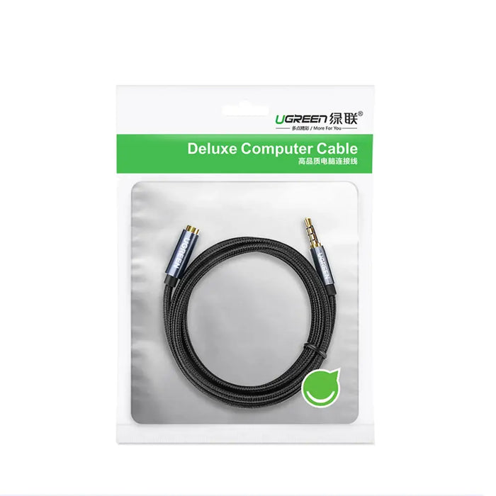 Ugreen adapter mini jack 3.5mm 0.5m blue (AV118) - Audio cables<<<HurtelXML