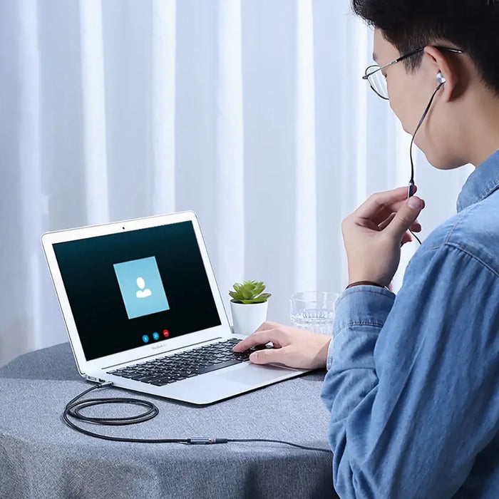 Ugreen adapter mini jack 3.5mm 1m blue (AV118) - Audio cables<<<HurtelXML