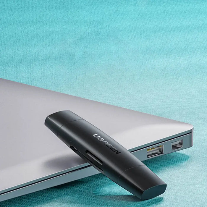 Ugreen adapter SD / micro SD card reader (USB-A / USB-C) black (CM304) - Flash card readers<<<HurtelXML