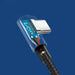 Ugreen angle cable USB cable - USB Type C Quick Charge 3.0 QC3.0 3 A 0.5 m gray (US176 20855) - Cell phone