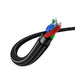 Ugreen angled AUX cable 2 x mini jack 3.5 mm 1.5m blue (AV112) - Audio cables<<<HurtelXML