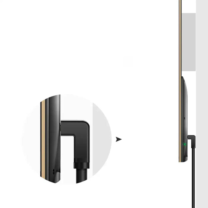 Ugreen angled HDMI cable (90°) 4K 2m black (HD103) - Video cables<<<HurtelXML