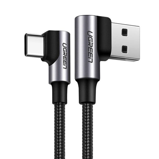 Ugreen angled USB - USB Type C Quick Charge 3.0 QC3.0 3 A 2 m gray (US176 20857) - Cell phone cables<<<HurtelXML