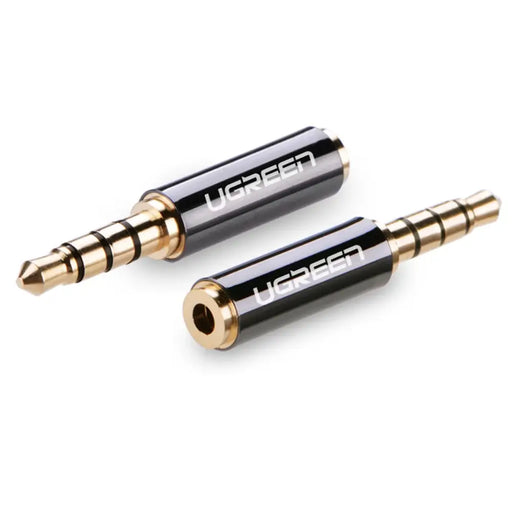 Ugreen audio adapter jack 3.5mm male to jack 2.5mm female black (20502) - Audio adapters<<<HurtelXML