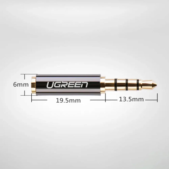 Ugreen audio adapter jack 3.5mm male to jack 2.5mm female black (20502) - Audio adapters<<<HurtelXML