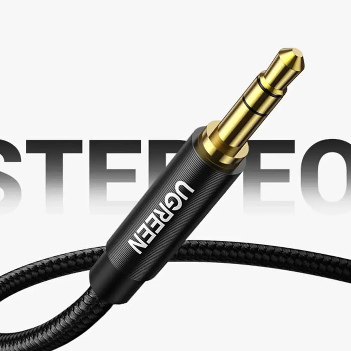 Ugreen audio cable AUX straight minijack 3.5 mm 2m blue (AV112) - Audio cables<<<HurtelXML