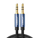 Ugreen audio cable AUX straight minijack 3.5 mm 2m blue (AV112) - Audio cables<<<HurtelXML