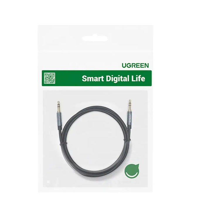 Ugreen audio cable AUX straight minijack 3.5 mm 2m blue (AV112) - Audio cables<<<HurtelXML