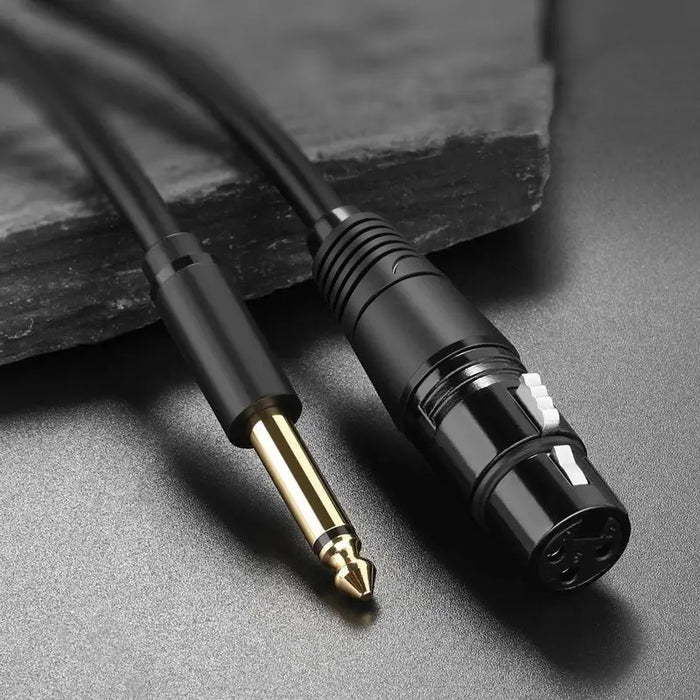 Ugreen audio cable Microphone cable to XLR microphone (female) - 6.35 mm jack (male) 3 m (AV131) - Audio