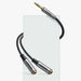 Ugreen aUX 3.5mm mini jack extension cable 0.2m black (AV191 50253) - Audio cables<<<HurtelXML