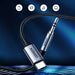 Ugreen AUX stereo audio cable 3.5 mm mini jack - USB Type C for tablet phone 1m black (CM450 20192) - Audio