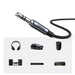 Ugreen AUX stereo audio cable 3.5 mm mini jack - USB Type C for tablet phone 1m black (CM450 20192) - Audio