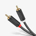 Ugreen AV104 10519 audio cable 2RCA (male) / 2RCA (male) 3m - gray - Audio cables<<<HurtelXML