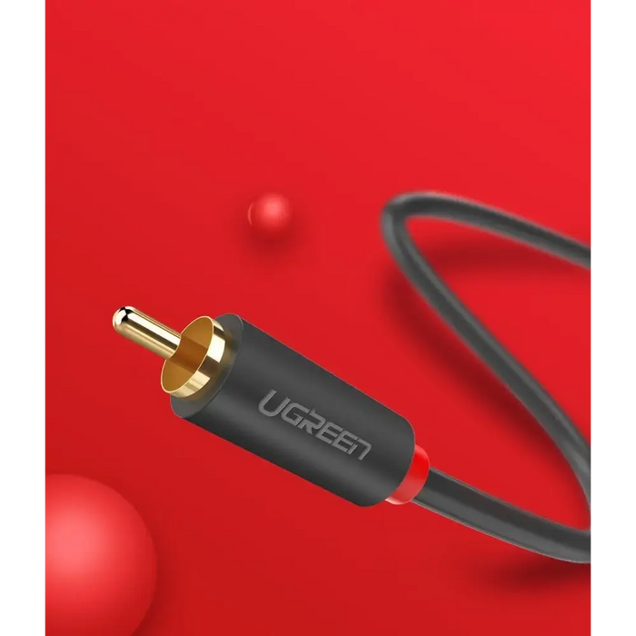 Ugreen AV104 10520 audio cable 2RCA (male) / 2RCA (male) 5m - gray - Audio cables<<<HurtelXML