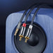 Ugreen AV116 10749 audio mini jack cable 3.5 mm (male) / 2RCA (male) 1m - black - Audio cables<<<HurtelXML
