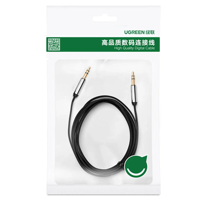 Ugreen AV119 10733 audio cable mini jack 3.5mm / mini jack 3.5mm 1m - black - Audio cables<<<HurtelXML