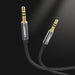 Ugreen AV119 10733 audio cable mini jack 3.5mm / mini jack 3.5mm 1m - black - Audio cables<<<HurtelXML
