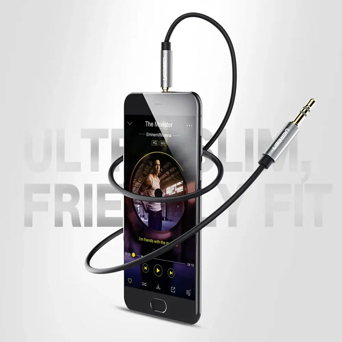Ugreen AV119 10737 audio cable mini jack 3.5mm / mini jack 3.5mm 5m - black - Audio cables<<<HurtelXML