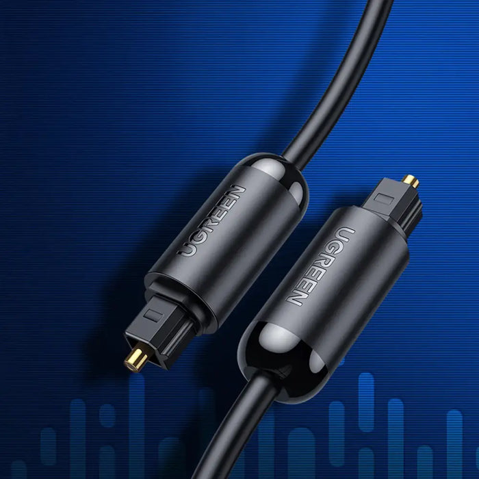 Ugreen AV122 70890 Optical Audio Toslink/SPDIF Cable 1m - Black - Audio cables<<<HurtelXML
