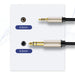 Ugreen AV127 10625 audio TRS cable mini jack 3.5mm / jack 6.35mm 1m - gray - Audio cables<<<HurtelXML