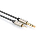 Ugreen AV127 10630 audio TRS cable mini jack 3.5mm / jack 6.35mm 5m - gray - Audio cables<<<HurtelXML